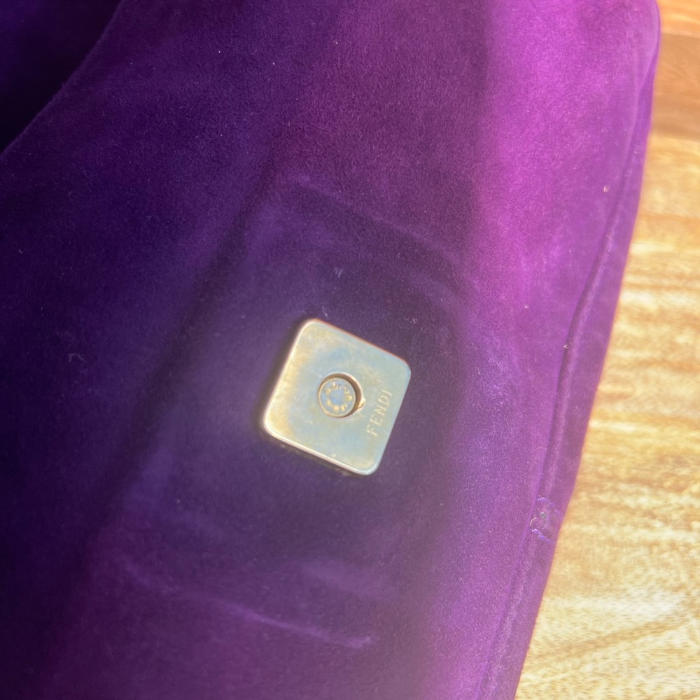 Fendi Purple Baguette Vintage - Picture 11 of 11